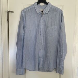 Men's Blue Checkered Shirt